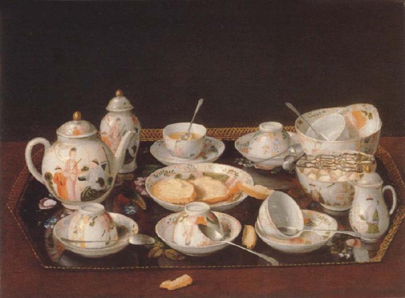 Jean-Etienne Liotard Tea service oil painting image